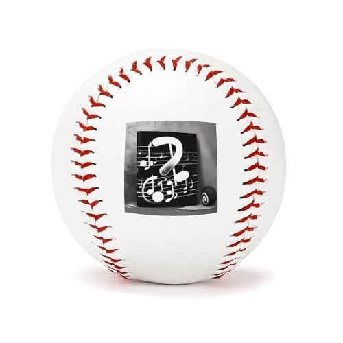 Balle de baseball de 22,9 cm notes de musique pour progresser à la frappe et au lancer