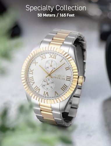 Image of Invicta Specialty Men 43mm Stainless Steel Steel Silver dial VH61 Quartz