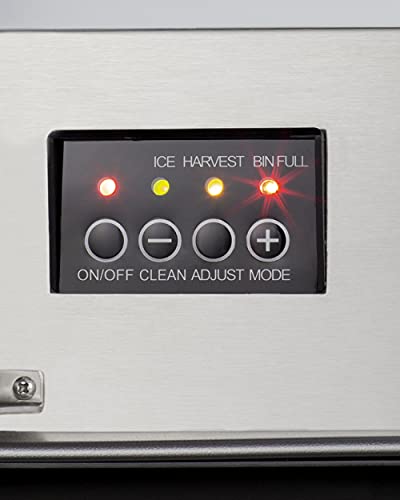 Image of Summit 15 inch Clear Ice Maker, 50 lb. Production Capacity, Energy Star, ADA Compliant, Panel Ready*- BIM44GCSSIFADA *Panel Not Included