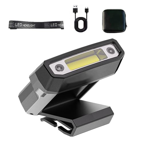 Luces LED frontales y linterna portátil recargable para la escalada