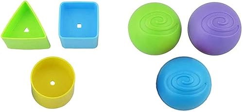 Miniatura 1 de Piezas de repuesto para Fisher-Price Laugh and Learn Smart Stages Cruise Around Car - BMD91 - 3 bolas y 3 formas - También funciona con el modelo