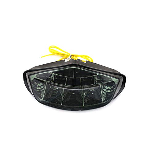 GUAIMI Integrated LED Tail Light Turn Signals for Ducati Monster 659 2013-2014 Monster 696 2008-2014 Monster 795 2011-2015 Monster 796 2010-2015 Monster 1100/S/EVO 2009-2013-Black