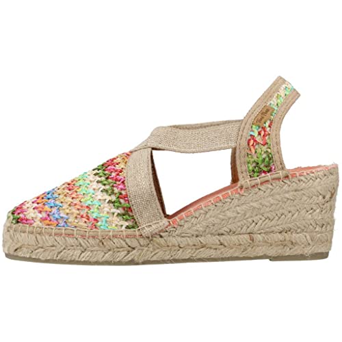 Toni Pons Women's Raffia Espadrille - Terra - Multicolor, 5 UK - 38 EU - Image 2