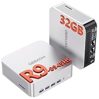 GEEKOM AI Mini PC A8 Max mit AMD Ryzen 9 8945HS, 32GB DDR5 RAM – Ansicht 1
