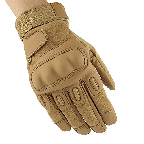 Gants de tir en cuir pour homme protection des articulations et grip optimal en forêt
