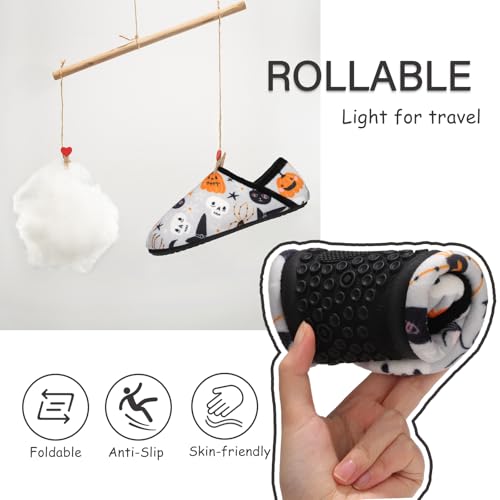 Image of ATHMILE House Slippers for Women Men Indoor Barefoot House Shoes Soft Socks | Furry Slip on Cozy Comfy Flexible Machine Washable Home Bedroom Travel Hospital Yoga Gifts for Mom Grandma