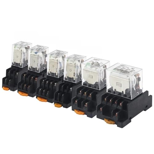 Contacteur miniature HH64P 380V ensemble complet pour armoire électrique