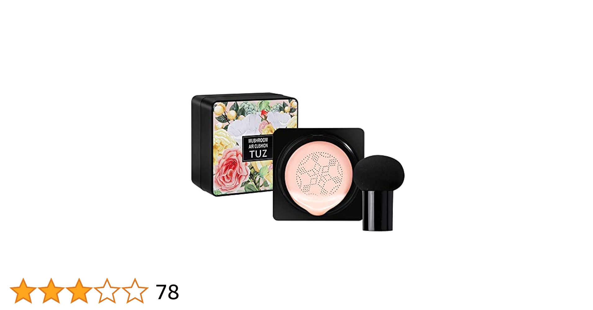 Amazon | TUZ クッションファンデーションクッションパフ 化粧