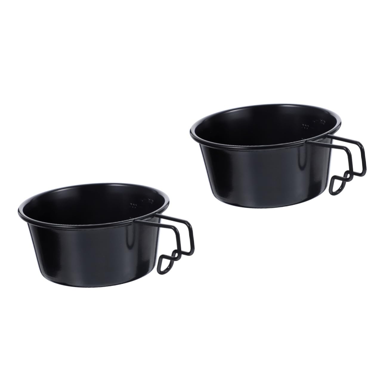 Bol de camping acier inoxydable anti-brûlure léger x2