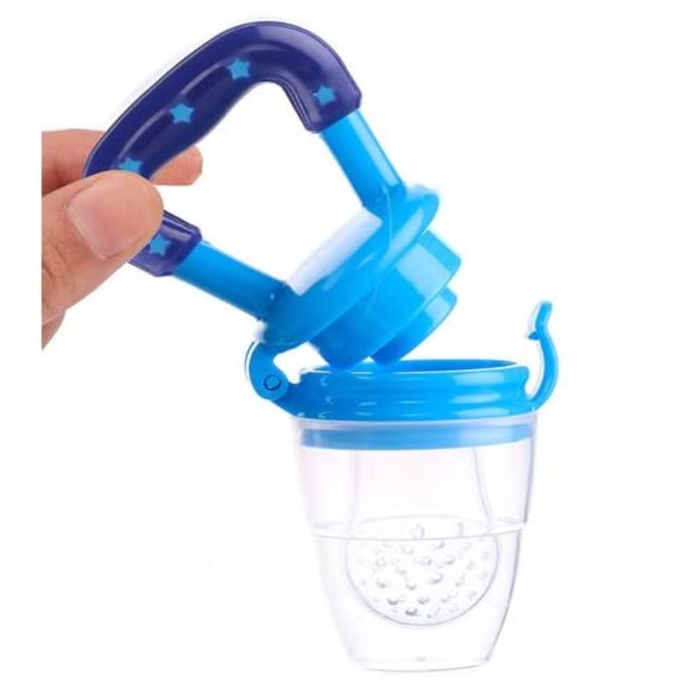 SERULA Baby Fruit Feeder Pacifier Nibbler for Baby Silicone Fruit and Juice  Feeder Teether for Baby Kids Nipple Pacifier for Fruits BPA Free for to