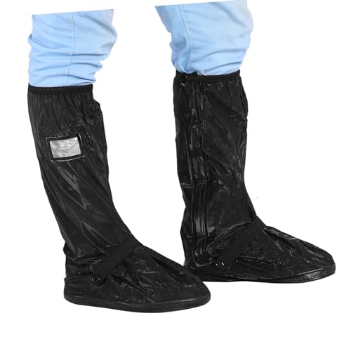 Protector de zapatos Estink, PVC antideslizante reutilizable para días de lluvia y ciclismo (Negro XL) miniatura 3
