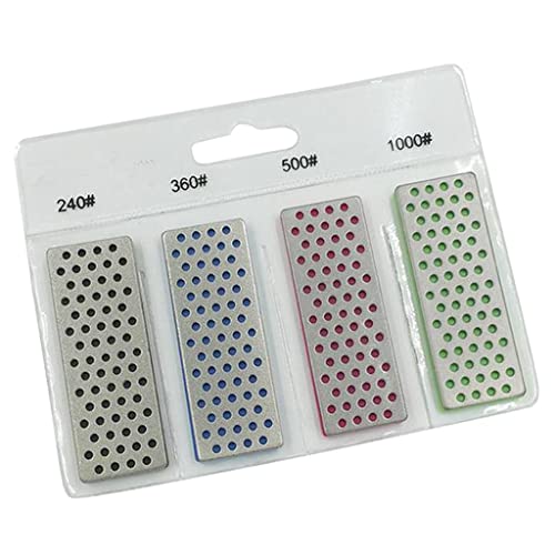 Homozy Conjunto profissional de amolador de pedra diamante, extrafino, grosso, para esqui - G