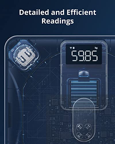 Eufy Smart Scale P2, Digital Bathroom Scale With Wi-Fi, Bluetooth, 15 Measurements Including Weight, Body Fat, Bmi, Muscle & Bone Mass, 3D Virtual Body Mod, 50 G/0.1 Lb High Accuracy, Ipx5 Waterproof #TOP3