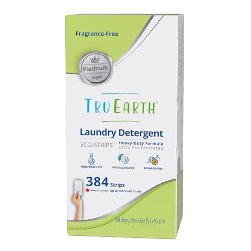 Tru Earth Platinum Heavy Duty Laundry Detergent Sheets