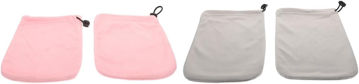 Wax Therapy Gloves 4pcs Set Moisturizing Paraffin Bath Mittens with Elastic Bands for Hand Treatment and Heat Preservation, Cotton Nursing Gloves for Dry Skin Care