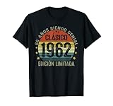 Hecha en 1962 vintage 1962 camiseta, 60 cumpleaños para hombre mujer, 60 años hombre mujer. 60 aniversario decoración regalo, 60 años de cumpleaños originales hecho en enero febrero marzo abril mayo junio julio agosto septiembre noviembre diciembre 1962.