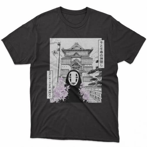 No-Face Shirt, Spirited Away T-Shirt, Spirited Away Bath, Anime Shirt, No-Face, Japanese Shirt, Ghibli Shirt, Anime Tee, Unisex Shirt