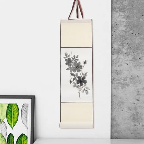 Miniatura 9 de Nuobesty Rollo De Pergamino Para Caligrafía China 2 Piezas Papel De Arroz Colgante Multifuncional 10.23x5.90 Pulgadas Para Escritura Pintura Y Decoración De Pared En Hogar Y Manualidades