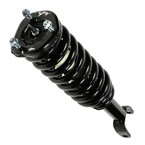 Image of TRQ Front and Rear Suspension Kit Complete Strut & Coil Spring Assembly Shock Absorber Sway Bar Stabilizer Link Compatible with 2005-2009 Dodge Dakota 2006-2009 Mitsubishi Raider