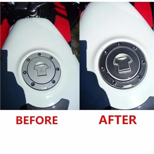Kit pegatinas transparentes tapa depósito CBR650F adiós rayas en gasolina 4