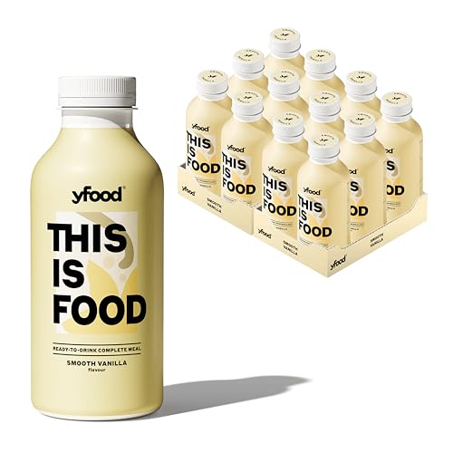 YFood Astronautennahrung Vanille | Laktose- und glutenfreier Nahrungsersatz...