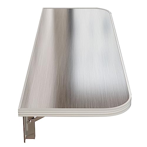 Table murale pliante en acier inoxydable 60x40 cm WBWAPA