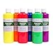 Handy Art Fluorescent Tempera Paint, 6 per Set