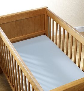 Parure de lit berceau 100% coton Dudu N bleu 70x140 cm 2 pièces