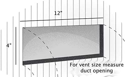 PACK OF 3 Rocky Mountain Goods Vent Cover for Home Floor 4” x 12” (Brown ) - Heavy Duty Metal - Walkable Floor Register Air Vents - Easy Adjust Airflow