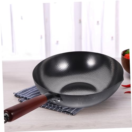 Wok antiadherente artesanal para cocinar en casa miniatura 5
