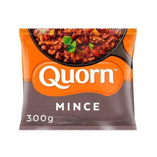 Quorn Mince Veg 300g | Vegetariano | sin carne (Pack de 4)