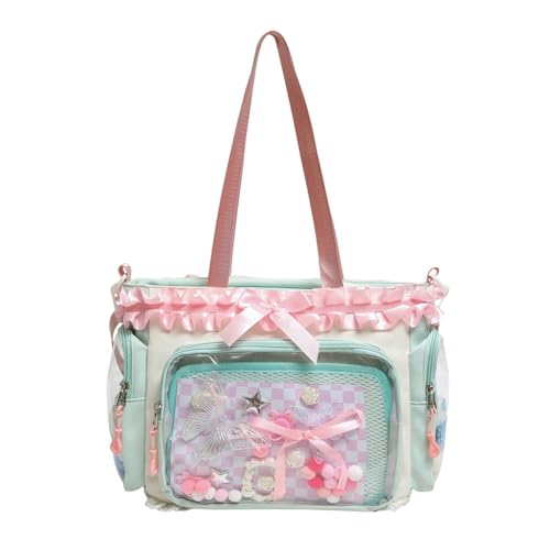 Sac à bandoulière transparent unisexe grand compartiment moderne de voyage