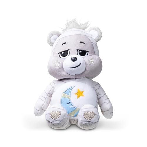 Care Bears Universal Monsters Fun Size Plush - Black & White - Bedtime Bear as The Mummy