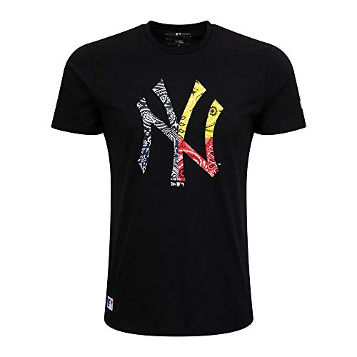 New Era LB Paisley Print Multi tee Neyyan Short Sleeve T-Shirt