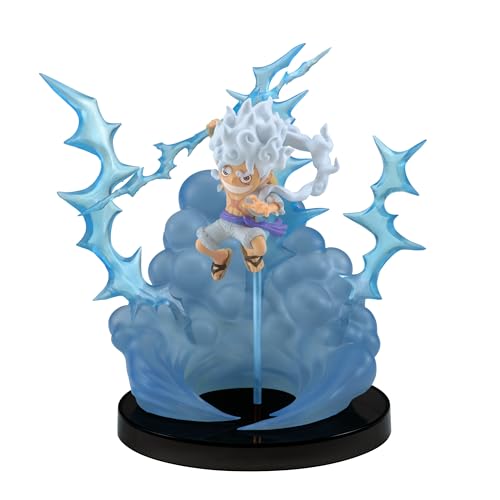 Banpresto Figura de Accion Monkey D. Luffy Gear5 One Piece - World Collectable Special 6cm - Multicolor BP89649P - Figura Coleccionable - Ideal para los fanaticos del Anime