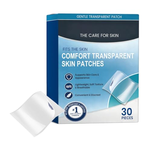 Apósito Transparente,Apósito Invisible Transpirable 30 Unidades | Apósitos Adhesivos Transparentes,Para Ducha Natación Cuidado Ombligo Piercing Cicatrices Abrasiones Cortes