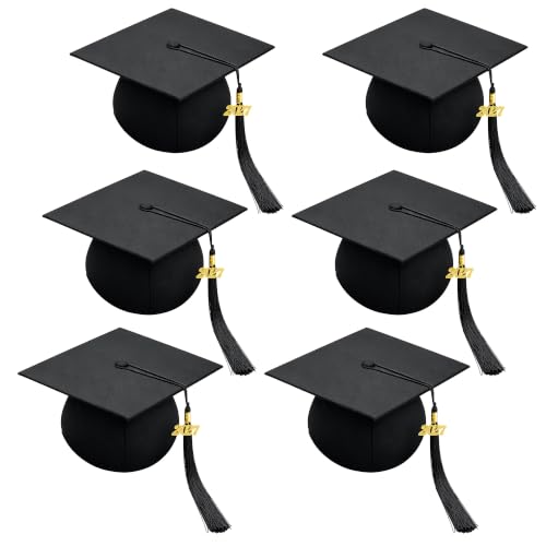 Image of Unisex Matte Graduation Cap 2026 2027 Tassel for High School