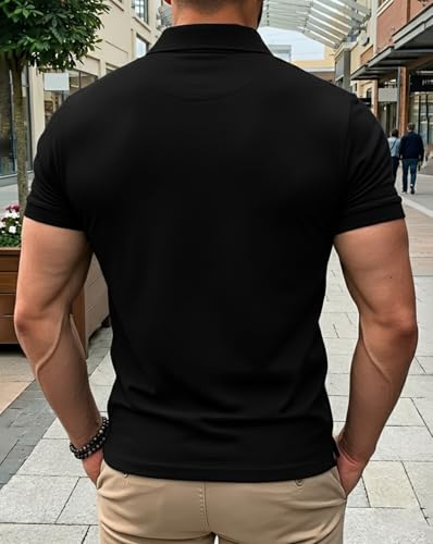 Image of AUSK Polo T-Shirt for Men || Half Sleeves Neck Polos Men Tshirt