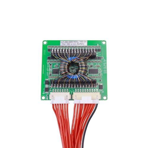 ratuzzii 16S Li ion 60V Battery Active Balancer 5A and Electric Lithium Battery LiPo Li-ion Energy Transfer Equalization Module