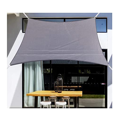 Toile d'ombrage rectangulaire pour supprimer la chaleur de la terrasse