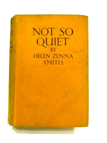 Not So Quiet...:Stepdaughters of War B01EWTDS1C Book Cover