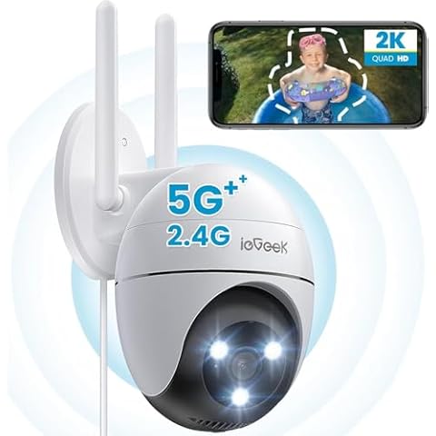 Caméra de Surveillance ieGeek 2K Cover
