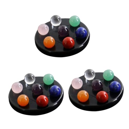 Pierre précieuse de chakra COLLBATH et boules de cristaux de quartz
