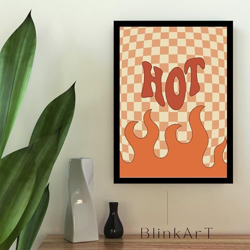 Image of BLINKART Trendy Abstract Wall Art Painting Print Design | Aesthetic Wall Decor Photo Artwork Frame Decoration Hanging For Home Bedroom Living Room Office Wall Decor | T038 | 13x10 Inches