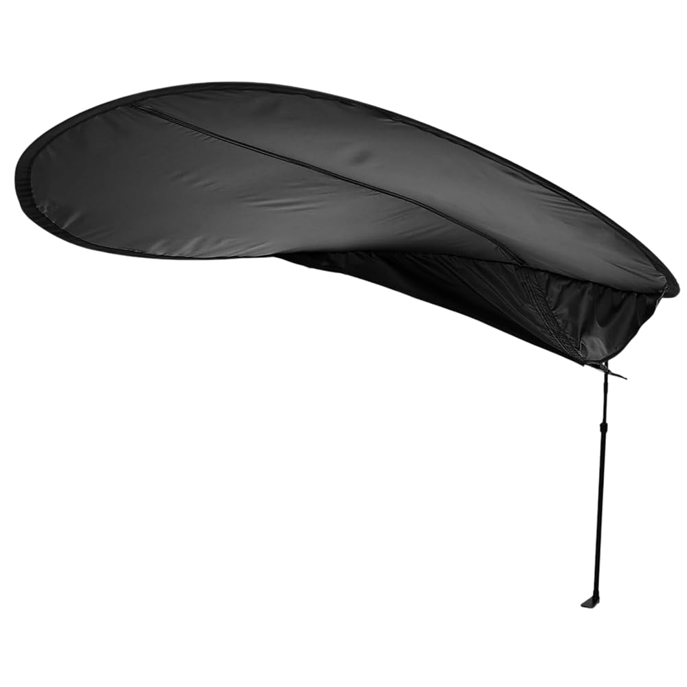 Prterver Cubicle Adjustable Desk Shade,47" Canopy Essential Light Blocker for Partitions to Block Overhead