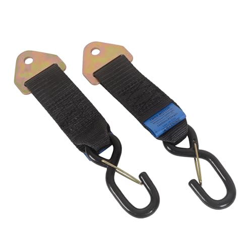 Sangles d'adaptation à crochet en S pour sangles à cliquet lors de vos trajets moto