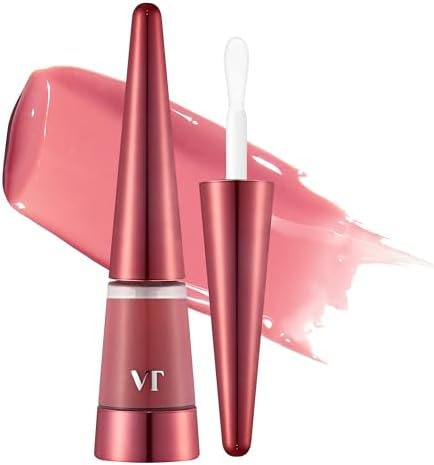 VT COSMETICS Reedle Shot Lip Plumper in Usagi Pink, Hydrating Plumping Lip Gloss, High Shine Finish, Infused with Jojoba Oil & Hyaluronic Acid, Korean Beauty Makeup, 0.15 oz.