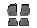 WeatherTech - 44212-1-2 - 2009 - 2012 Audi A4/S4/RS4 Black 1st & 2nd Row FloorLiner