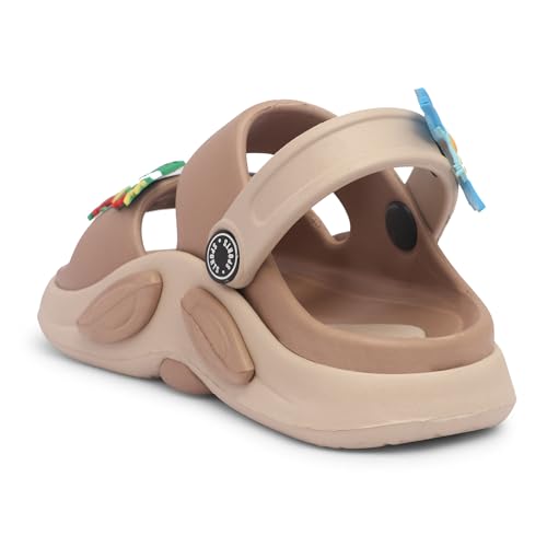 Image of Kids Cartoon Character Sports Sandals Lightweight Soft Sole Slip-On Sandals with Adjustable Back Strap for Boys & Girls