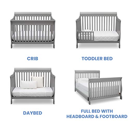 image for Delta Children Canton 7-Piece Baby Nursery Furniture Set – Includes:
